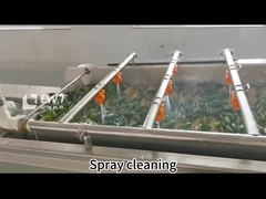 Otomatis Kontainer mentimun Kaleng Sayuran lini produksi Peralatan Disesuaikan