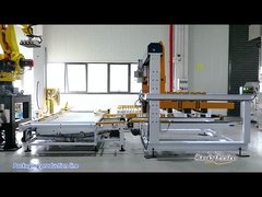 Bag Pet Food Palletizer System Packaging Perlengkapan lini produksi