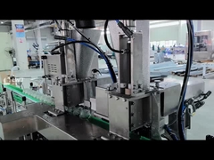 Mesin pengisi botol kaca kaleng bambu