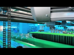 Clamping Type Bottle Washer Mesin cuci botol kecepatan tinggi otomatis