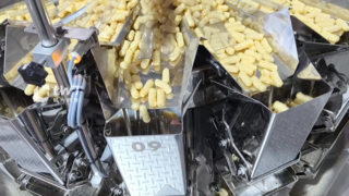 Lini produksi pengisian kentang goreng