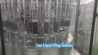 Mesin Pengisian Cairan Putar Otomatis