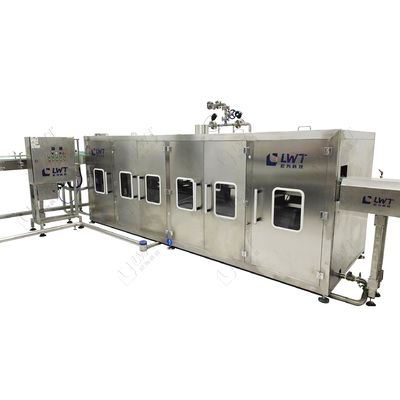 Clamping Type Bottle Washer Mesin cuci botol kecepatan tinggi otomatis