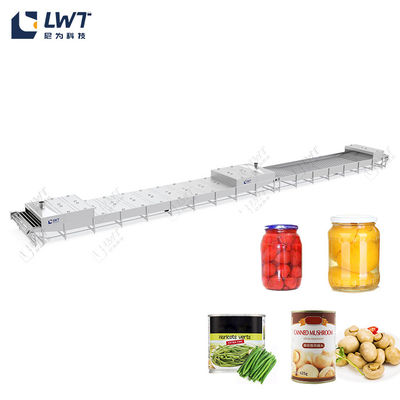Mesin Sterilisasi Otomatis Sterilisator Buah Kaleng 220V / 380v / 120v