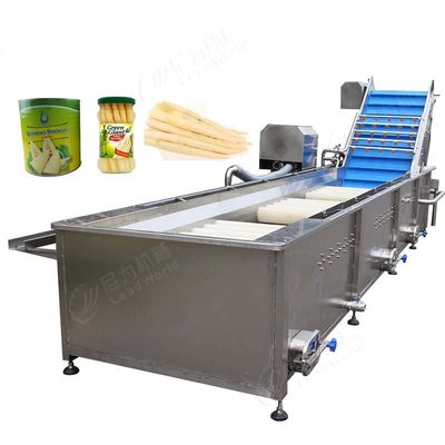Asparagus Cutting Washing Processing Line / Mesin Produksi Brokoli / Mesin Pengolahan Asparagus Line