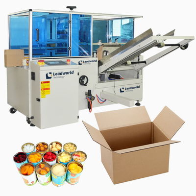 End Of Line Packing Machinery Automatic Carton Unpacking Machine Case Erector Mesin pengemasan otomatis