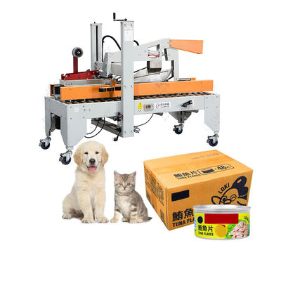 LWT Packing Line Random Size Box Adhesive Tape Pet Mesin Penutup Karton Kaleng
