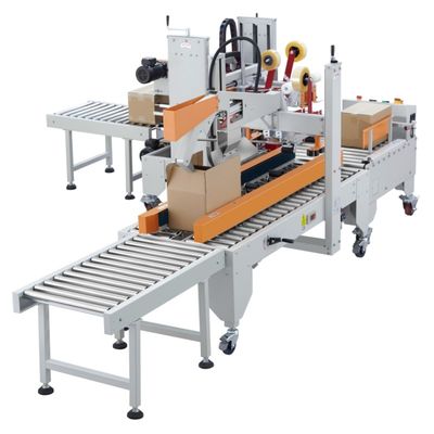 End Of Packaging Line Machinery Pack kiri kanan kotak karton mesin penyegelan