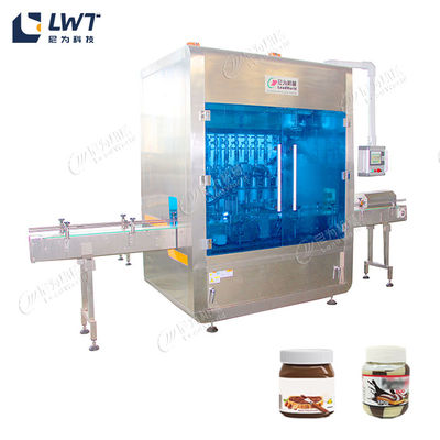 Mesin Penuh Kuantitatif Botol Cokelat Berotomatis