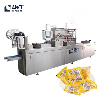 Otomatis Vacuum Packing Line Mesin pengemasan vakum telur rebus