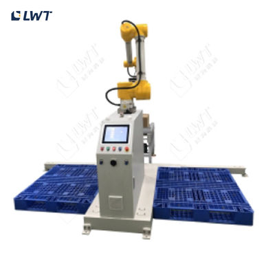20kg Karton Otomatis Arm Robot Palletizer Kantong Karton Sampul Tutup Palletizing Robot
