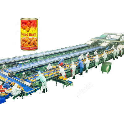 Leadworld Otomatis Kedelai Kaleng Kacang hijau Kacang Chickpea dan Kacang Merah Produksi Line