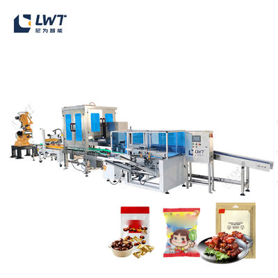 Candy / cokelat / Keju Produksi Line Mesin kemasan karton
