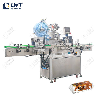 Automatic Plane Automatic Labeling Machine Untuk Kotak Telur