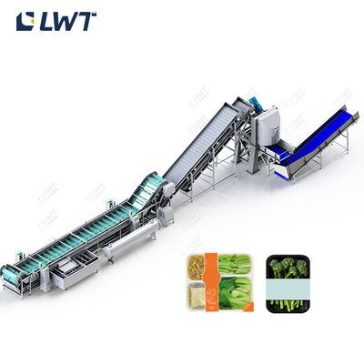 2.5T/H Perkakas pencucian sayur-sayuran